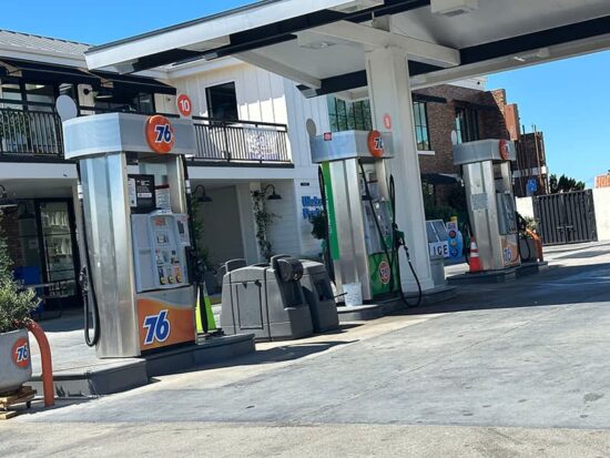 Gas near Palisades Village